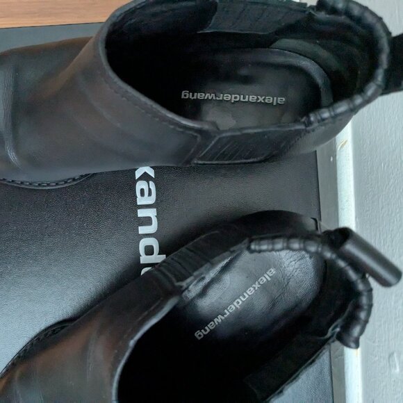 Alexander Wang Leather Kori Ankle Boots - Picture 2 of 6